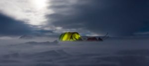 Campen im Winter